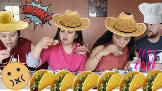 RETO DE LOS TACOS! 🌮🤭/ El perdedor recibió un castigo😱🌶 #teamGordon o #teamMartinez