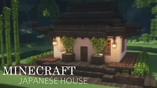 How to build tiny Japanese house | Minecraft tutorial