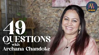 49 Questions with Vj Archana Chandoke | Best Moment Interview with Superstar Rajini |JFW Binge |JFW