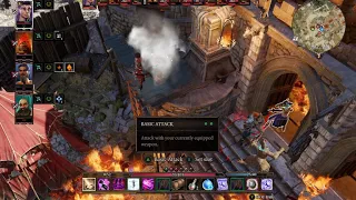 Divinity: Original Sin II Castle Courtyard Fight Fort Joy