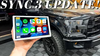 Upgrading Sync 2 To Sync 3 On My Ford F150 - APPLE CARPLAY!