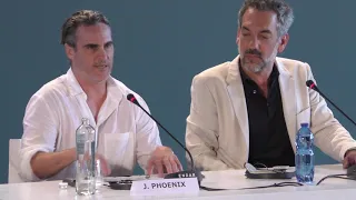 Joaquin Phoenix talks JOKER and how he prepared physically / Venice Film Festival