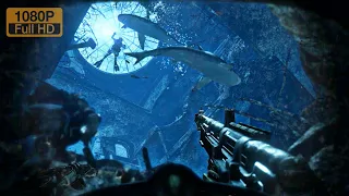 Diving Through a Ring of Tiger Sharks - Into the Deep - Call of Duty Ghosts