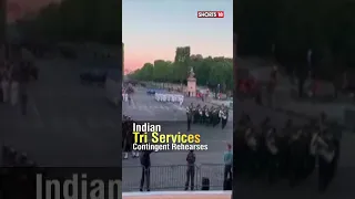 Indian Tri Service Rehearse For Bastille Day Parade In Paris, France | #shorts