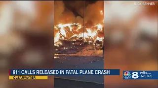 911 calls released after deadly Clearwater plane crash