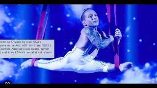 America's got talent all stars | Alan Silva's Impressive Aerial Act Will Surprise You