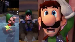 All Ghosts Pranks On Luigi Luigi's Mansion 3