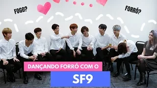 Dancing forró with SF9