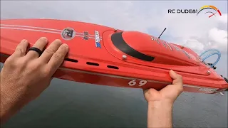 Pro Boat Sonicwake 36 CUSTOM BEAST! The "Red Rocket"