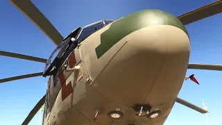Тяжелый вертолет Ми-26Т2В  на статической экспозиции Кубинка - "Армия-2018"