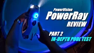 Underwater Drone PowerVision PowerRay 4K ROV Review - Part 2 - [Detailed Pool Test]