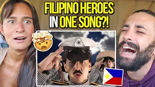FILIPINO NATIONAL HEROES RAP by Mikey Bustos (Hilarious Reaction!)
