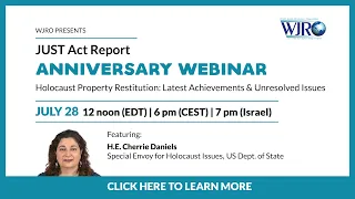 WJRO Presents: JUST Act Report Anniversary Webinar