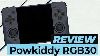 Powkiddy RGB30 Review - The Budget Retro Gaming Handheld with a Square Screen!