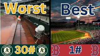 Ranking MLB Stadiums From WORST to BEST!