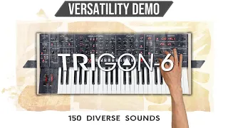 ► Unique & characterful sounds of TRIGON-6 ►offbeat & whimsical custom presets (DEMO)