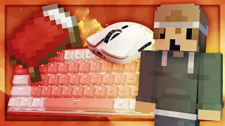 [240 FPS] Keyboard + Mouse Sounds ASMR | Hypixel Bedwars