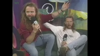 Lars and James from Metallica interviewed at Woodstock '94 | 1440p