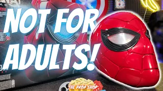 Marvel Legends Spider-man Iron Spider helmet review | The Prop Shop