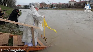 Слово митр. Феодора на Богоявленському освяченні ріки Уж-Іордан 19.01.2024