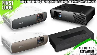 BenQ New HT4550i, HT3560, TK860i And V5000i 4K Projector Launched - Explained All Spec, Features