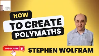 Stephen Wolfram on Reimagining Education, And Computational Thinking