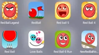 Red Ball Legend,Red Ball,Red Ball 5,Red Ball 4,Red Ball Classic,Love Balls,Red Ball 6 Run