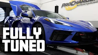 The WORLDS FIRST fully TUNED Supercharged C8 Corvette !!!