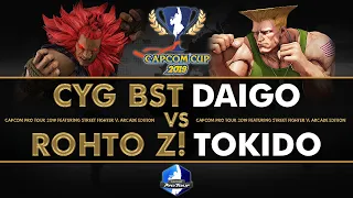 CYG BST Daigo vs ROHTO Z! Tokido - Capcom Cup 2019 Losers Round of 24 - CPT 2019