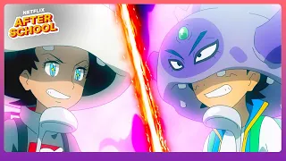 Ash VS Goh Rap Battle 🎤 Pokémon Ultimate Journeys | Netflix After School