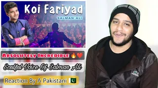 Pakistani Reacts To Koi Fariyad | Unplugged Session By Salman Ali | Jagjit Singh | Re-Actor