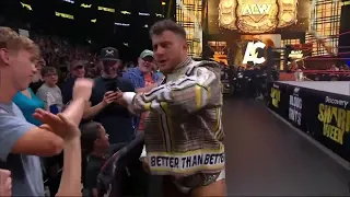 MJF & Adam Cole Full Entrance | AEW Dynamite Blood & Guts | 7/19/23