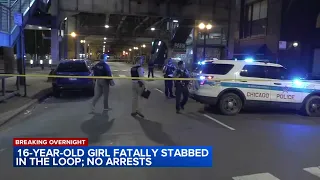 Girl, 16, stabbed to death in Loop
