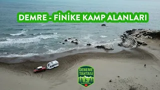 Ücretsiz Kamp Yapılabilen Plajlar, Kamp Tesisleri | Demre Finike Kamp Karavan Alanları