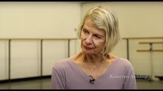 Balanchine Foundation Interview: WHO CARES? and SUITE 3: Karin Von Aroldingen