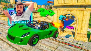 CARRERA INCREIBLE! SALTOS 200.000% IMPOSIBLES!! - GTA 5 ONLINE