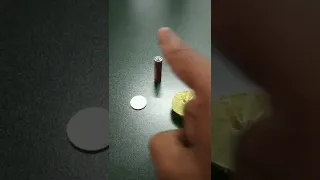 Real or fake? Lemon battery coin experiment #shorts #tricks #viral