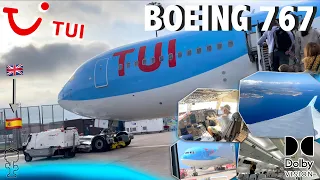 TUI Boeing 767-300(ER) Flight Manchester Airport - Menorca (HDR10+ Dolby Vision Trip Report)