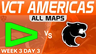 LOUD vs FUR Highlights ALL MAPS | VCT Americas 2023 W3D3 | LOUD vs FURIA | VALORANT