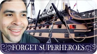 "ENGLAND EXPECTS EVERY MAN TO DO HIS DUTY": Americans at HMS Victory | The Postmodern Family EP#124