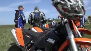 Genghis Khan KTM Enduro Trail Motorcycle Tour in Mongolia