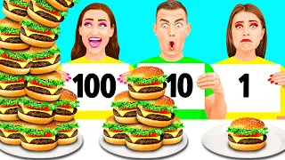 100 Слоев еды Челлендж c BaRaDa Challenge