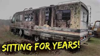 ABANDONED RV! Plot twist: It’s a GASSER!