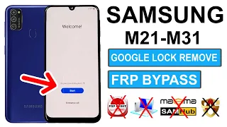 Samsung Galaxy M21/M31 FRP Bypass Android 12 | Samsung M315F/M215F Gmail Lock/Google Account Remove✅