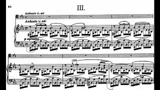 S. Rachmaninoff - Cello Sonata Op. 19, III. Andante