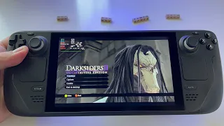 Darksiders 2 - deathinitive edition - Steam Deck handheld gameplay | max graphics 60fps