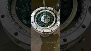 Assembly of BLD4-87-4KW direct-connected  inverted cycloidal pinwheel reducer.