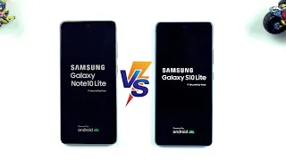 Samsung Galaxy Note 10 Lite vs Galaxy S10 Lite Speed Test