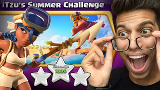 Supercell Gave us Impossible Challenge - Itzu's Summer Challenge in Clash of Clans (COC)