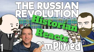 The Russian Revolution (Part 1) - Oversimplified // Historian Reaction